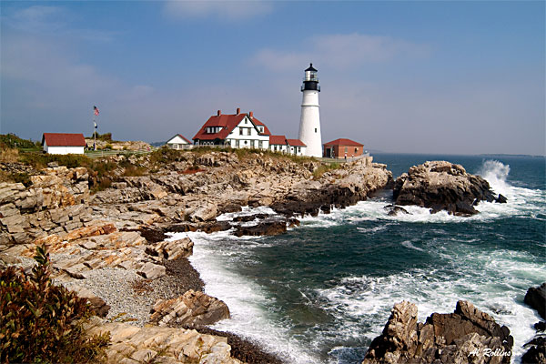 Portland Head Light by Albert Rollins